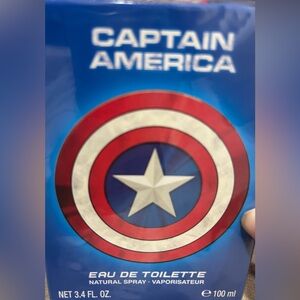 MARVEL CAPTAIN AMERICA EDT 3.4oz- Sealed in Box for Men
